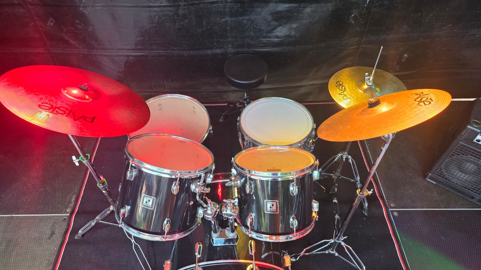 Sonor 5 delig drumstel compleet