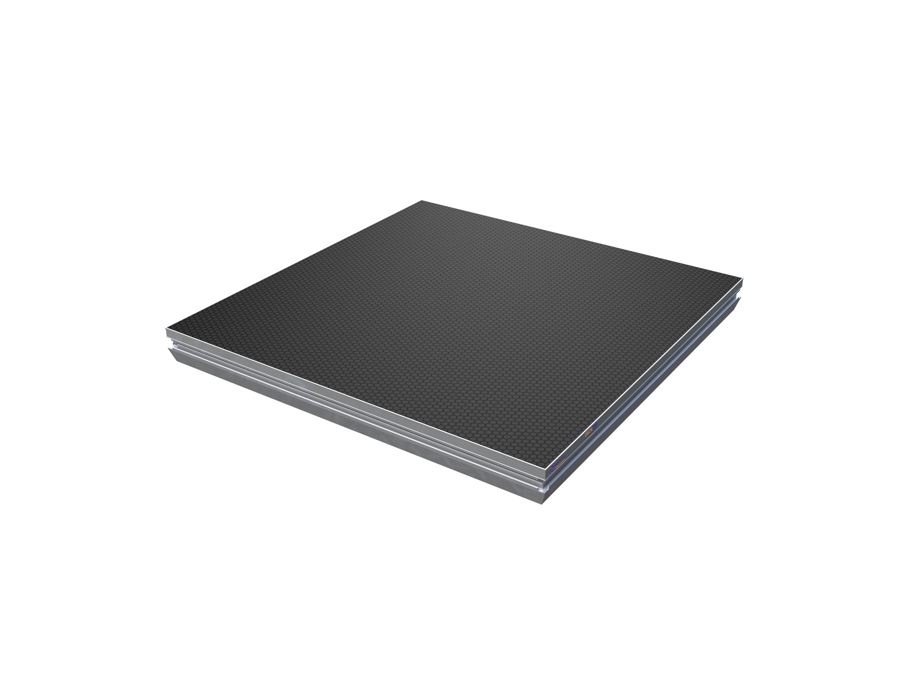 podium deel  1 x 1 meter incl poten