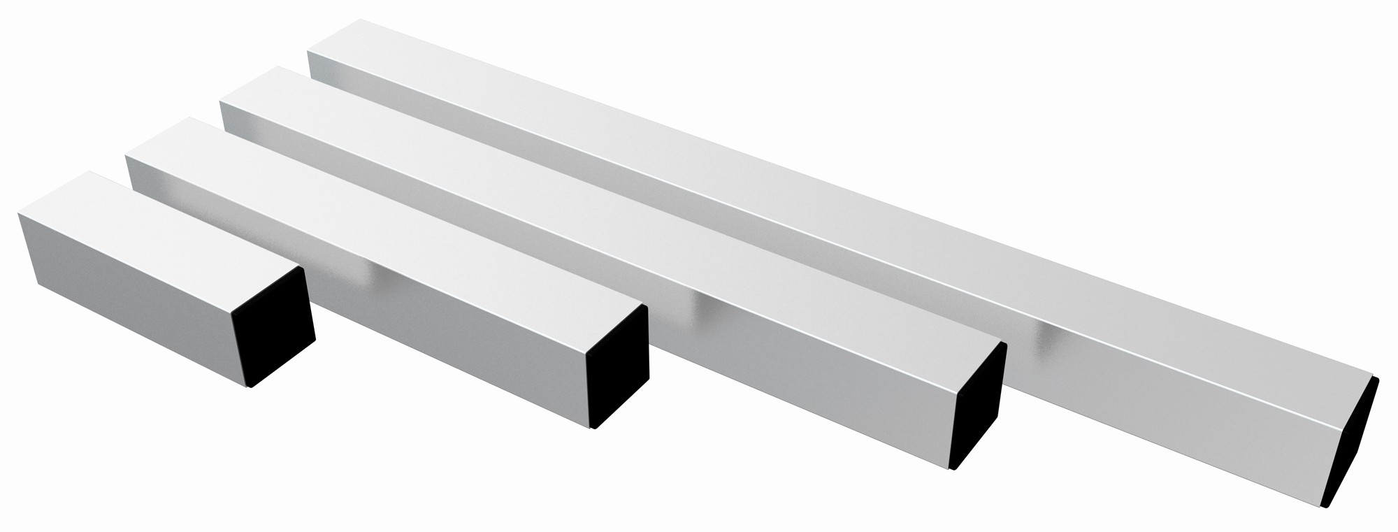 Podium deel 2 x 1 meter incl poten