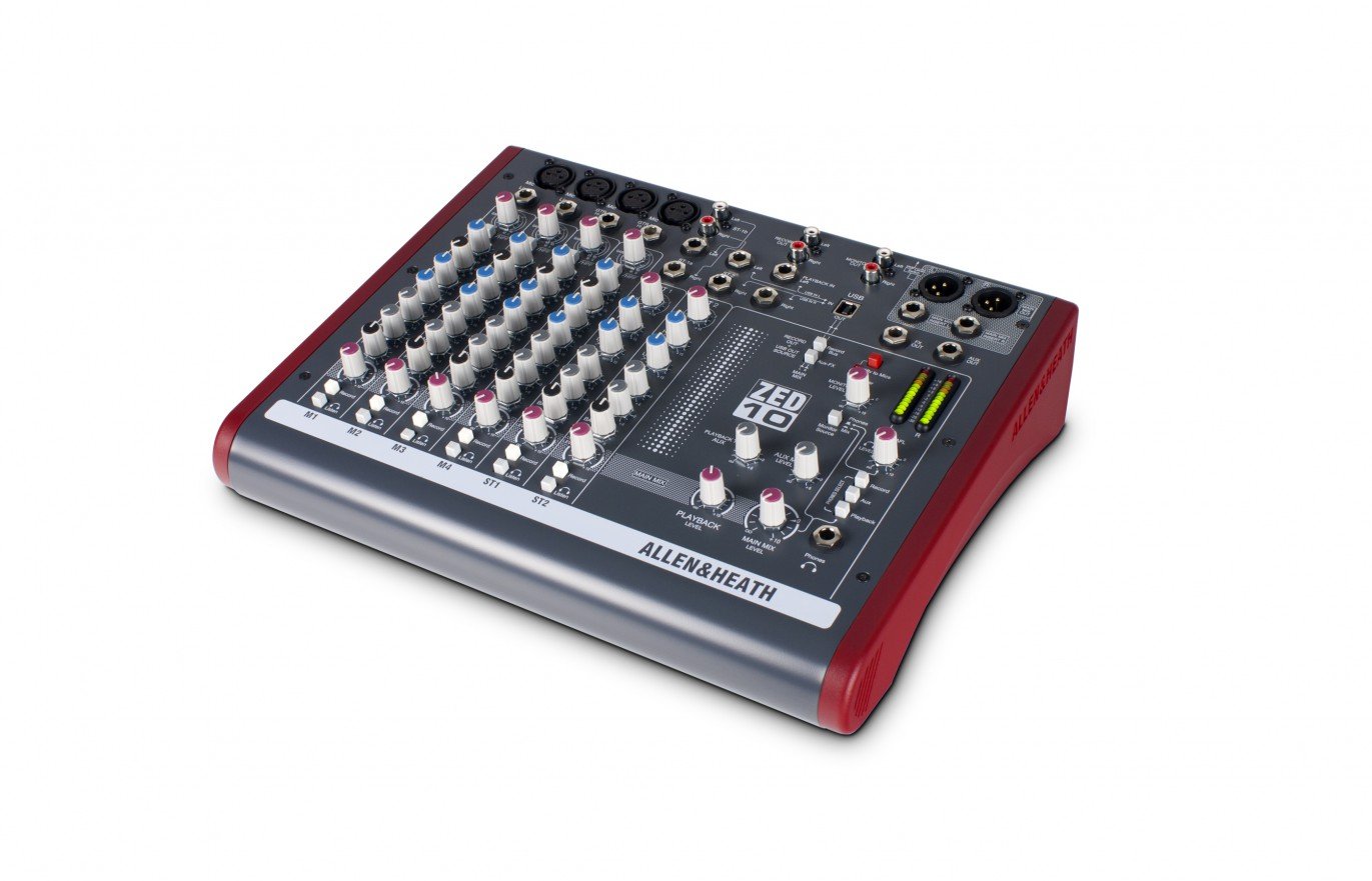 Verhuur mixer Allen & Heath Z10 Aveco Den Haag Licht,