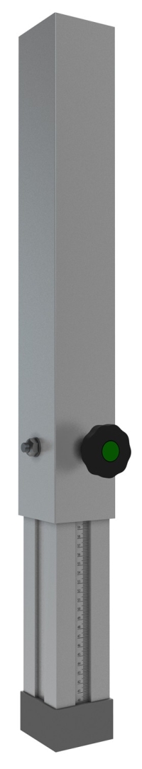 Podium poot instelbaar 80-140 cm hoog